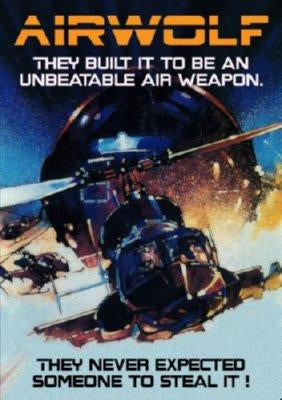 Airwolf poster tin Metal Print Wall Art