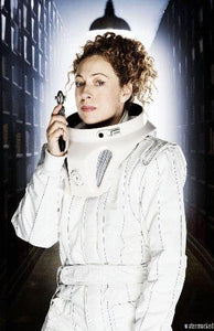 Alex Kingston Photo Sign 8in x 12in