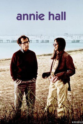 Annie Hall Mini Metal Movie Poster 8in x 12in