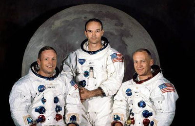 Apollo 11 Crew Art poster tin Metal Print Wall Art