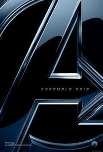 Avengers movie poster Sign 8in x 12in