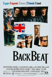 Backbeat movie poster Sign 8in x 12in