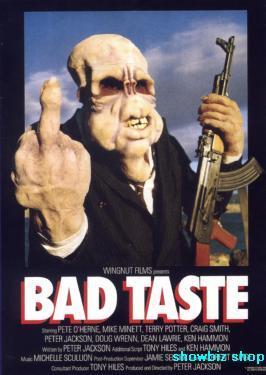 Bad Taste movie poster Sign 8in x 12in