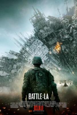 Battle Los Angeles La Metal Movie Poster 8in x 12in