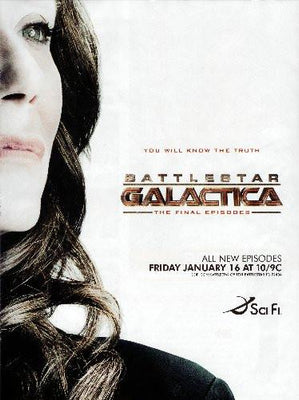 Battlestar Galactica poster tin sign Wall Art