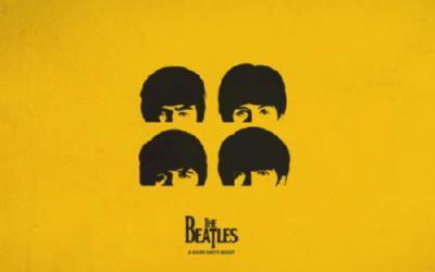 Beatles poster tin sign Wall Art