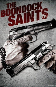 Boondock Saints Mini movie poster Sign 8in x 12in