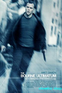 Bourne Ultimatum The movie poster Sign 8in x 12in