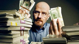 Breaking Bad Walter White Cash poster tin sign Wall Art