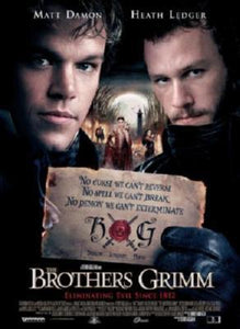 Brothers Grimm movie poster Sign 8in x 12in