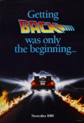 Back To The Future 2 Mini Metal Movie Poster 8in x 12in The Poster Depot
