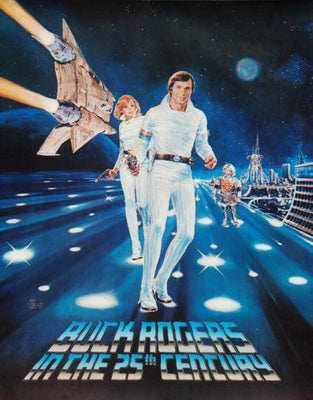 Buck Rogers poster tin Metal Print Wall Art