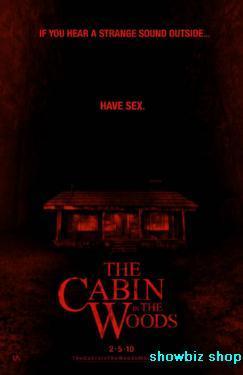 Cabin In The Woods movie poster Metal Print 8in x 12in