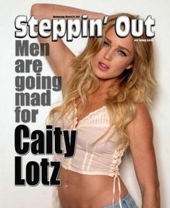 Caity Lotz poster tin sign Wall Art