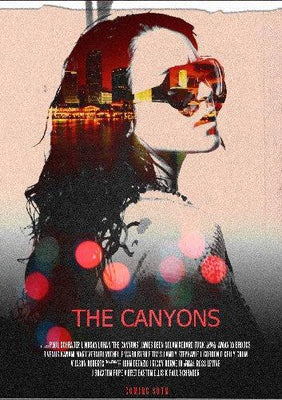 The Canyons Mini movie poster Metal Print 8in x 12in