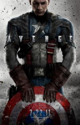 Captain America movie poster Metal Print 8in x 12in