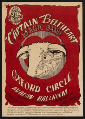 Captain Beefheart Metal Print 8in x 12in