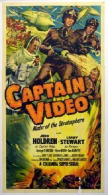Captain Video movie poster Metal Print 8in x 12in