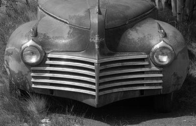 Vintage Car Chrysler 50's Automobile poster tin Metal Print Wall Art