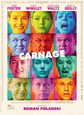 Carnage movie poster Metal Print 8in x 12in