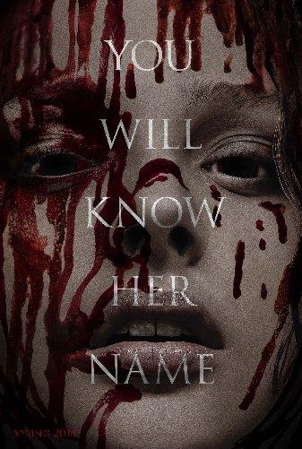 Carrie Mini movie poster Sign 8in x 12in