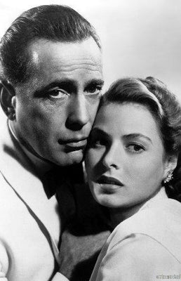 Casablanca Mini movie poster Metal Print 8in x 12in