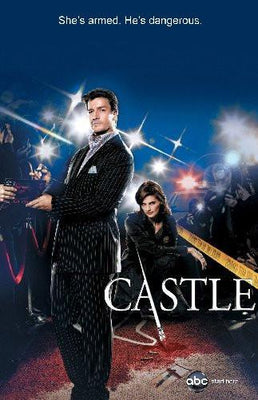 Castle poster tin Metal Print Wall Art