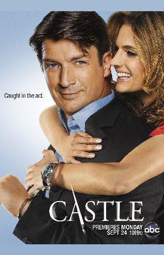 Castle Season 5 poster tin sign Wall Art