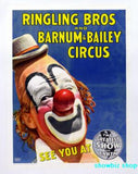 Circus Clown Art Poster #02 11x17 Mini Poster