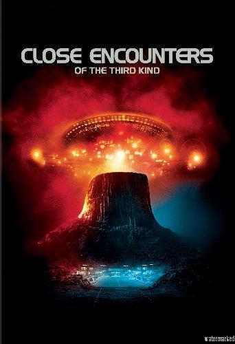 Close Encounters Mini movie poster Sign 8in x 12in