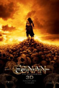 Conan movie poster Sign 8in x 12in