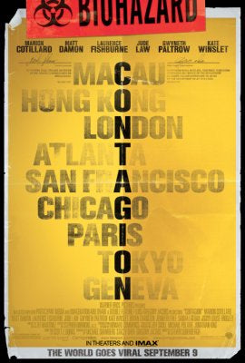 Contagion Movie 11x17 poster Large for sale cheap United States USA