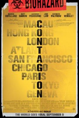 Contagion Metal Movie Poster 8in x 12in