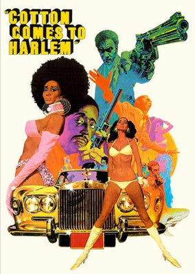 Cotton Comes To Harlem Metal Movie Poster 8in x 12in