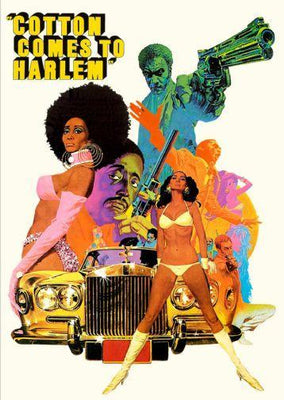 Cotton Comes To Harlem movie poster Sign 8in x 12in