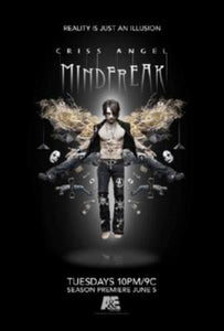 Criss Angel Mindfreak 11x17 poster #01 11x17 poster Large for sale cheap United States USA