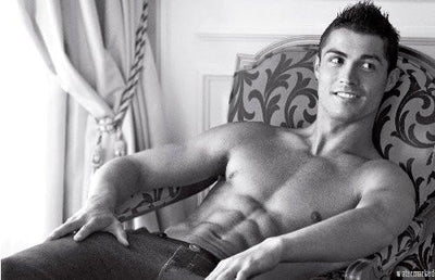 Cristiano Ronaldo poster tin Metal Print Wall Art