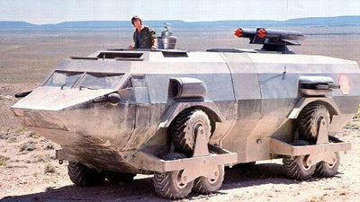 Damnation Alley Landmaster Mini Metal Movie Poster 8in x 12in