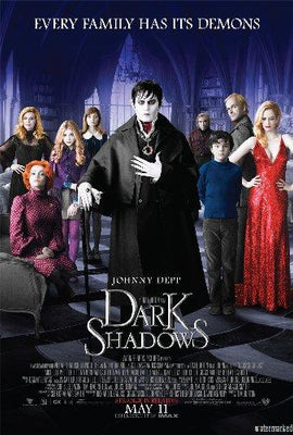 Dark Shadows Mini Metal Movie Poster 8in x 12in