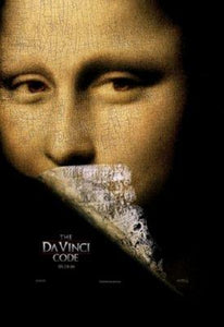 Davinci Code The Mini movie poster Sign 8in x 12in