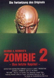 Day Of The Dead German Mini movie poster Sign 8in x 12in