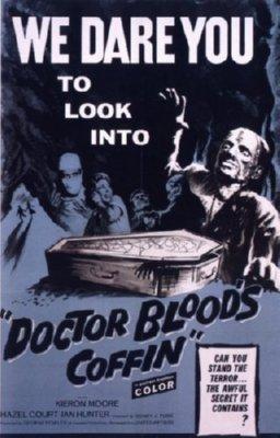 Doctor Bloods Coffin Mini movie poster Metal Print 8in x 12in