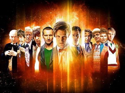 Doctor Who 50Th Anniversary All Doctors poster 11x17 Large The Poster Depot