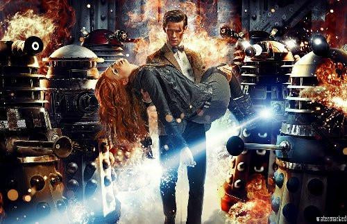 Dr Who Season 7 poster tin sign Wall Art