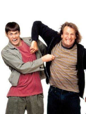 Dumb And Dumber Mini movie poster Metal Print 8in x 12in