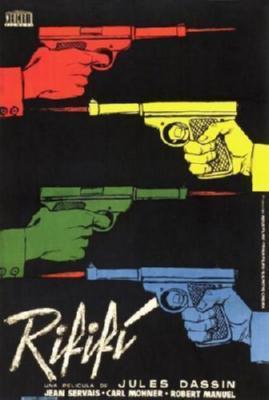 Durififi Chez Les Hommes movie poster Metal Print 8in x 12in