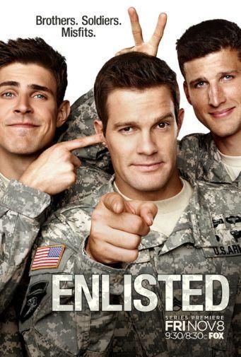 Enlisted movie poster Sign 8in x 12in