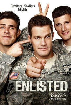 Enlisted Metal Movie Poster 8in x 12in