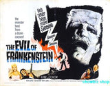 Evil Of Frankenstein The Movie Poster #03 11x17 Mini Poster