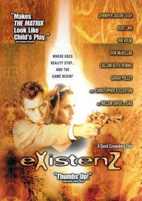 Existenz movie poster Sign 8in x 12in